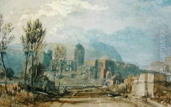 Andernach, 1817 Oil Painting by Joseph Mallord William Turner