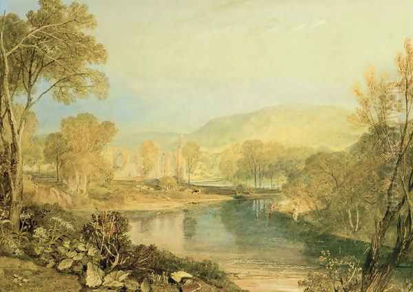 Bolton Abbey Oil Painting by Joseph Mallord William Turner