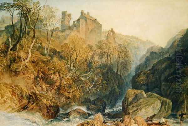 Roslin Castle, Midlothian Oil Painting by Joseph Mallord William Turner