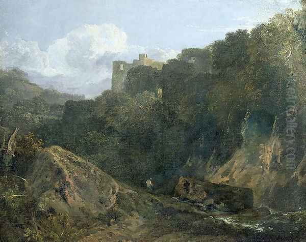 Cillgerren Castle, c.1798-99 Oil Painting by Joseph Mallord William Turner