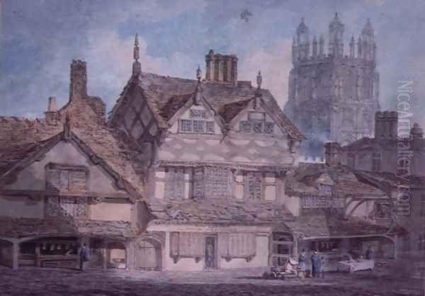 Wrexham, Denbighshire Oil Painting by Joseph Mallord William Turner