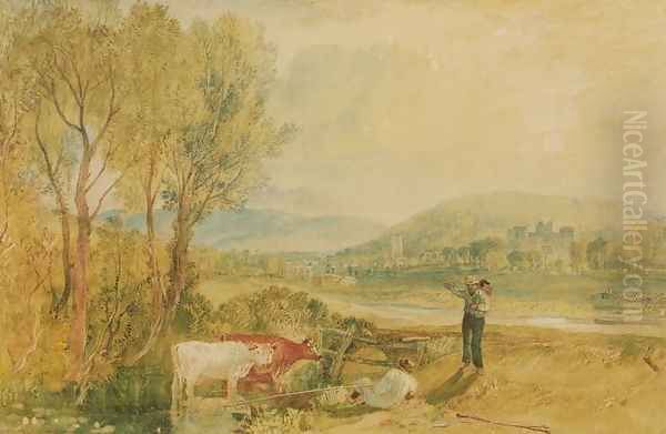 Lulworth Castle, Dorset, c.1820 Oil Painting by Joseph Mallord William Turner