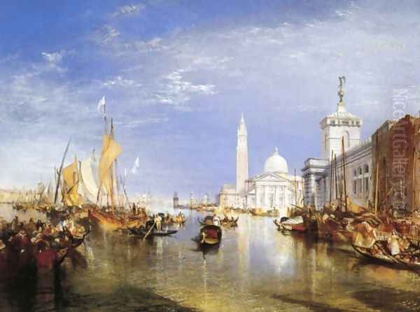 Venice: The Dogana and San Giorgio Maggiore Oil Painting by Joseph Mallord William Turner