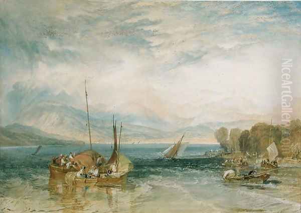 Windermere, 1821 Oil Painting by Joseph Mallord William Turner