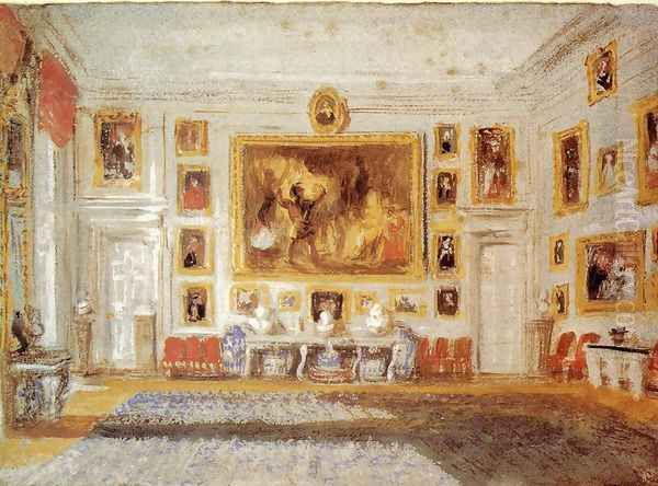 Petworth: the Drawing room Oil Painting by Joseph Mallord William Turner