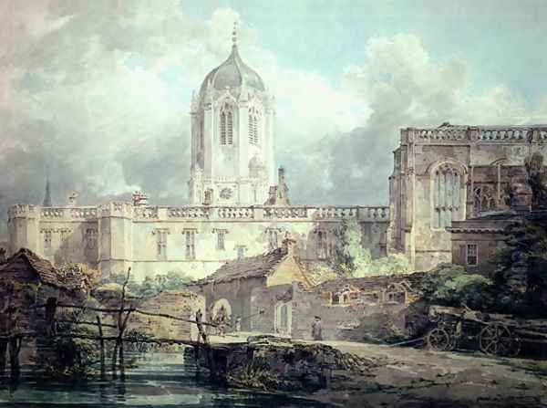 Christ Church, Oxford 2 Oil Painting by Joseph Mallord William Turner