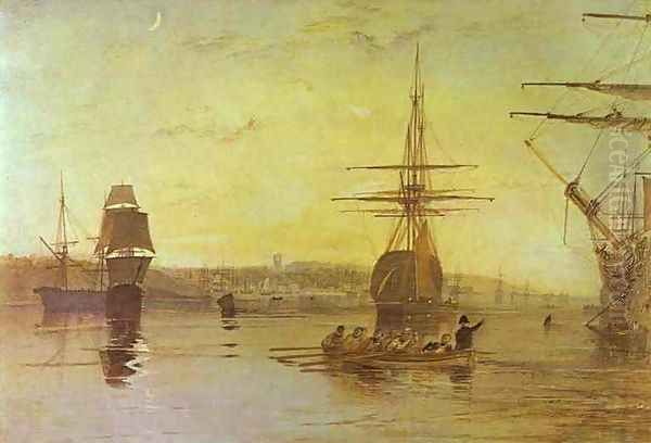 Cowes, Isle of Wight Oil Painting by Joseph Mallord William Turner