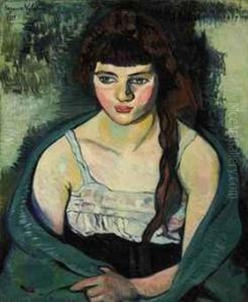 Victorine Ou La Tigresse Oil Painting by Suzanne Valadon