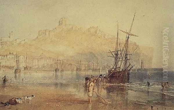 Scarborough 2 Oil Painting by Joseph Mallord William Turner