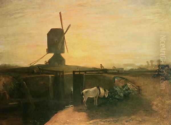 Southall Mill, 1810 Oil Painting by Joseph Mallord William Turner