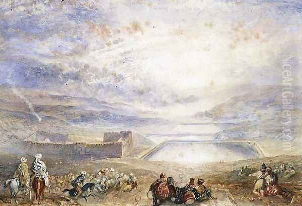 Pools of Solomon, c.1833-36 Oil Painting by Joseph Mallord William Turner