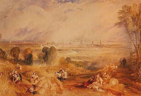 Oxford from North Hinksey Oil Painting by Joseph Mallord William Turner