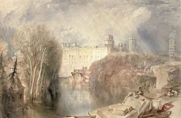 Warwick Castle Oil Painting by Joseph Mallord William Turner