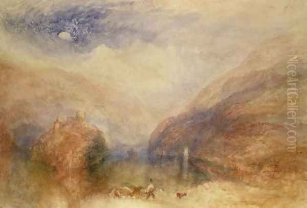 Lake of Brienz 2 Oil Painting by Joseph Mallord William Turner