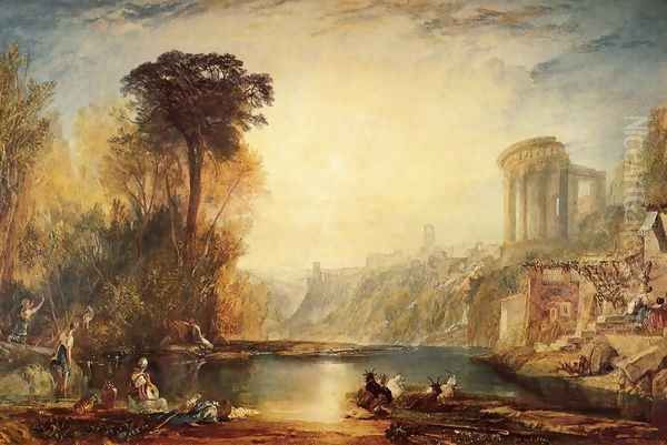 Landscape: Composition of Tivoli Oil Painting by Joseph Mallord William Turner