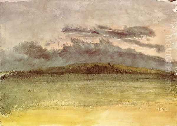 Storm-Clouds: Sunset Oil Painting by Joseph Mallord William Turner