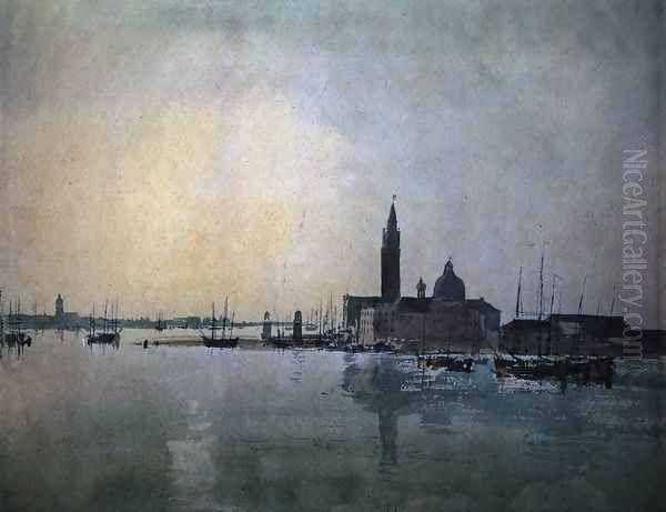 San Giorgio Maggiore at Dawn Oil Painting by Joseph Mallord William Turner