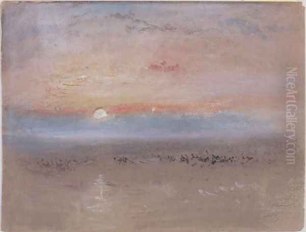 Sunset, c.1830 Oil Painting by Joseph Mallord William Turner