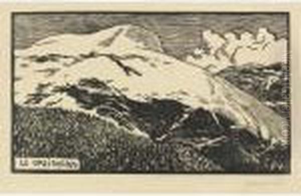 Le Breithorn Oil Painting by Felix Edouard Vallotton