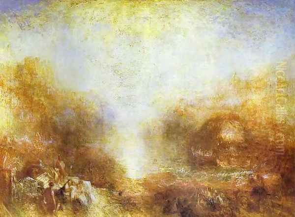 Mercury Sent to Admonish Aeneas Oil Painting by Joseph Mallord William Turner