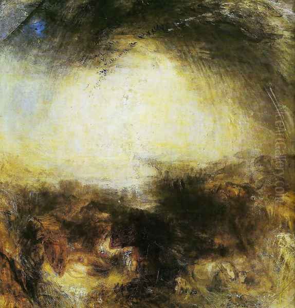 Shade and Darkness Oil Painting by Joseph Mallord William Turner