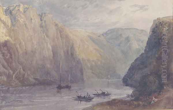 Thiene Valley Oil Painting by Joseph Mallord William Turner