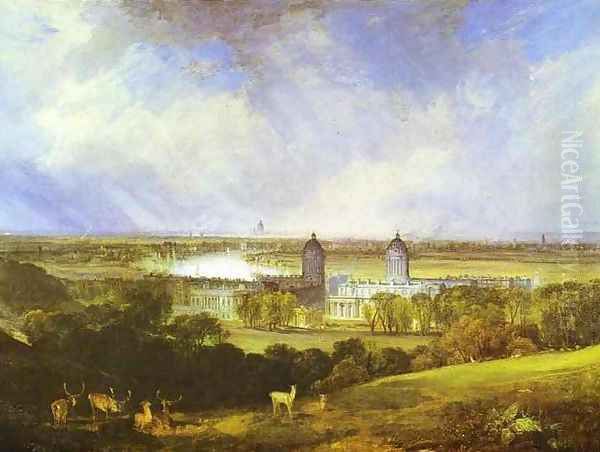 London Oil Painting by Joseph Mallord William Turner