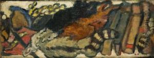 Gibier Et Livres Oil Painting by Louis Valtat