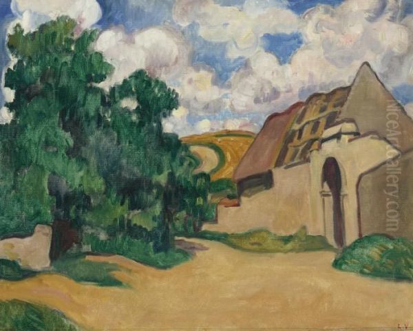 La Ferme Abandonnee Oil Painting by Louis Valtat