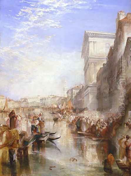 The Grand Canal Oil Painting by Joseph Mallord William Turner