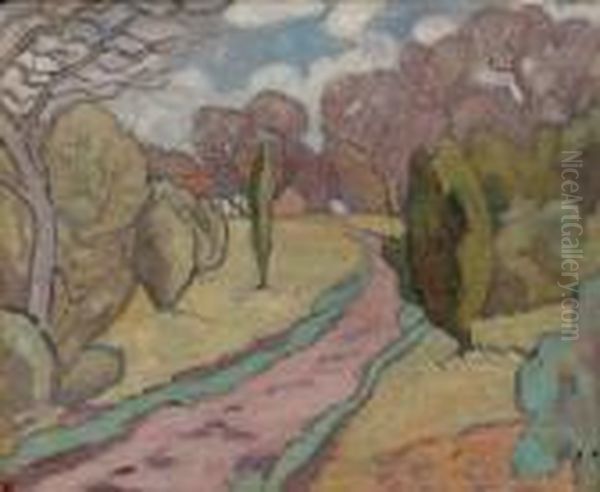 La Sologne Oil Painting by Louis Valtat