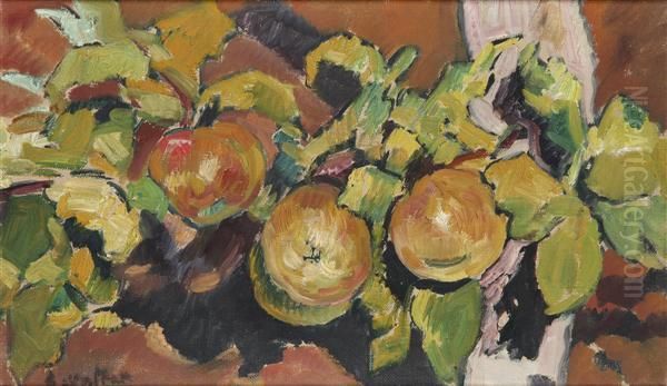 Branche De Pommier Oil Painting by Louis Valtat