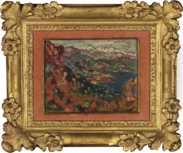 Paysage Du Midi, Vue D'agay Oil Painting by Louis Valtat