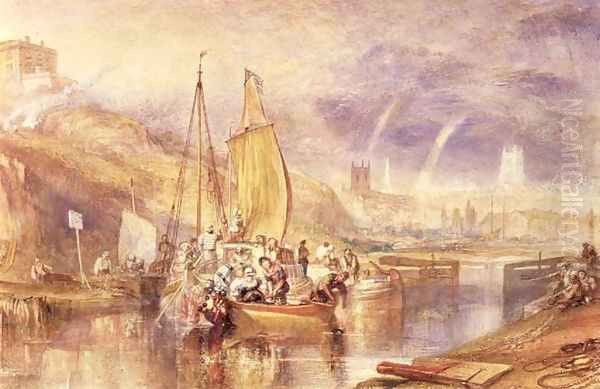 Nottingham Oil Painting by Joseph Mallord William Turner