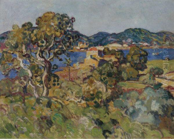 Paysage Oil Painting by Louis Valtat