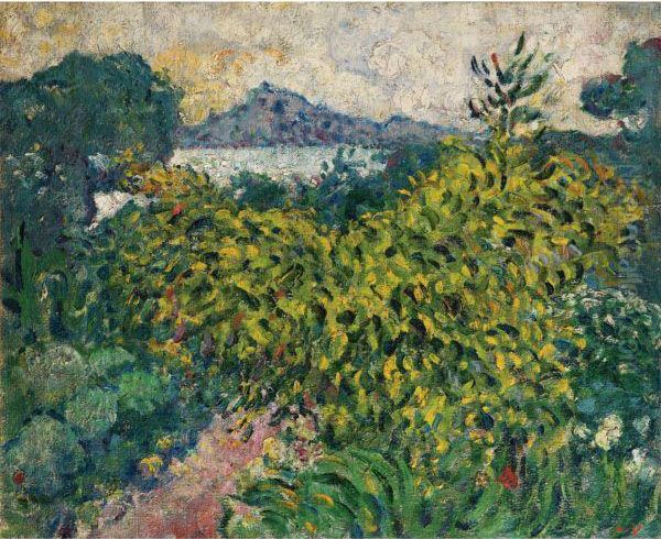 Sentier Dans Un Paysage Oil Painting by Louis Valtat