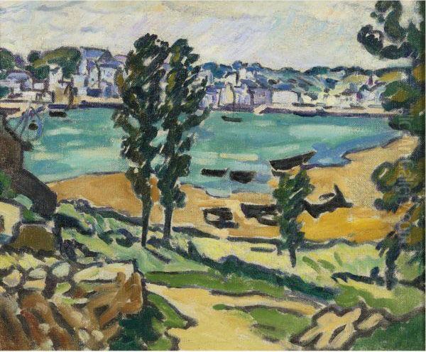 La Baie Oil Painting by Louis Valtat