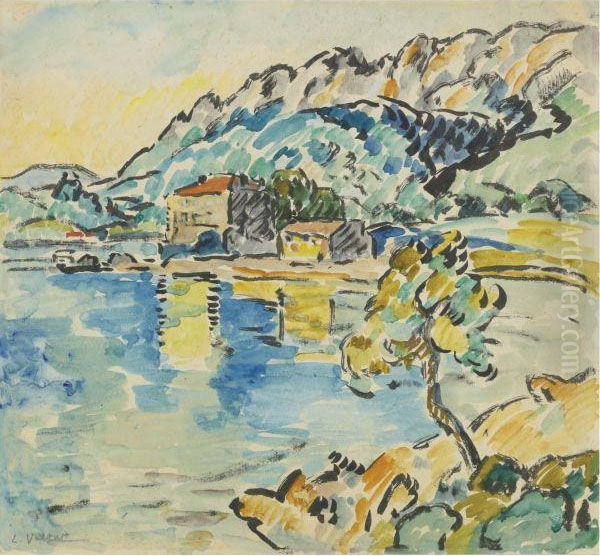 Cote Varoise Oil Painting by Louis Valtat