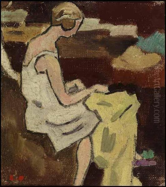 La Couturiere Oil Painting by Louis Valtat