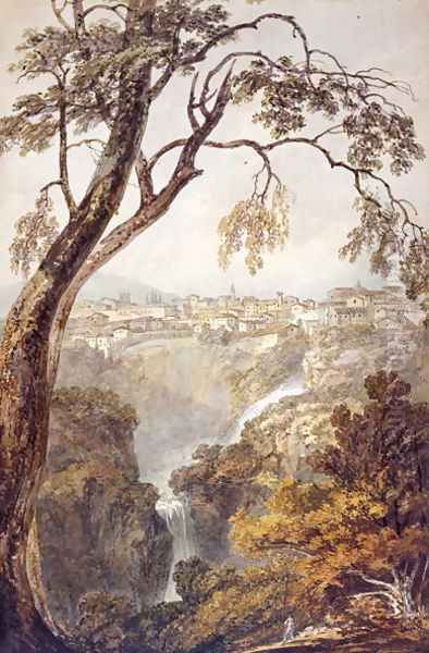 The Falls at Tivoli Oil Painting by Joseph Mallord William Turner