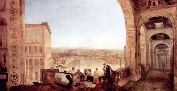 Rome, from the Vatica Oil Painting by Joseph Mallord William Turner