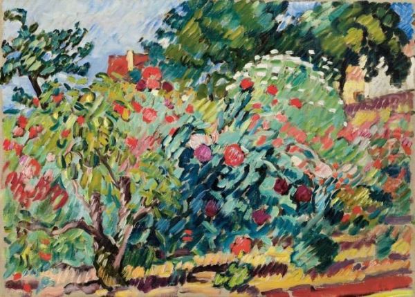 Le Verger Oil Painting by Louis Valtat