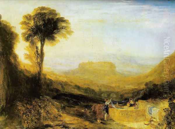 Sight of Orvieto Oil Painting by Joseph Mallord William Turner