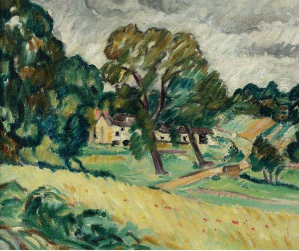 Vieux Moulin Oil Painting by Louis Valtat