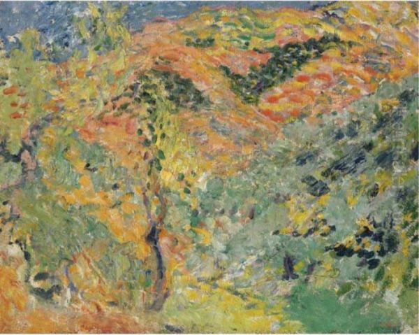 Le Paysage Oil Painting by Louis Valtat