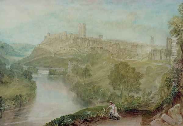 Richmond, Yorkshire 2 Oil Painting by Joseph Mallord William Turner