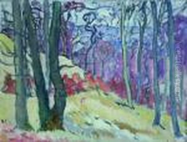 Paysage Oil Painting by Louis Valtat