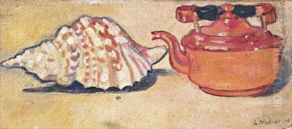 Nature Morte Au Coquillage Oil Painting by Louis Valtat