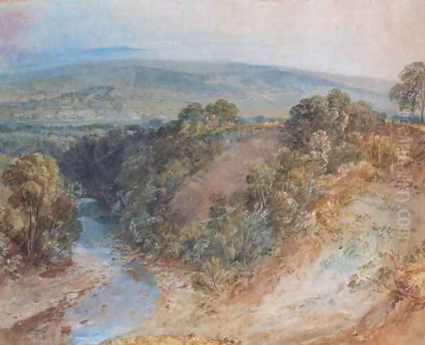 Valley of the Washburn, 1818 Oil Painting by Joseph Mallord William Turner