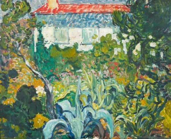 Garden. Oil Painting by Louis Valtat